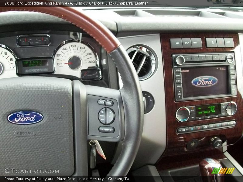 Black / Charcoal Black/Chaparral Leather 2008 Ford Expedition King Ranch 4x4