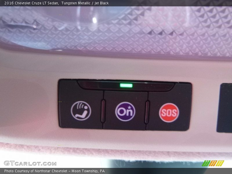 Tungsten Metallic / Jet Black 2016 Chevrolet Cruze LT Sedan