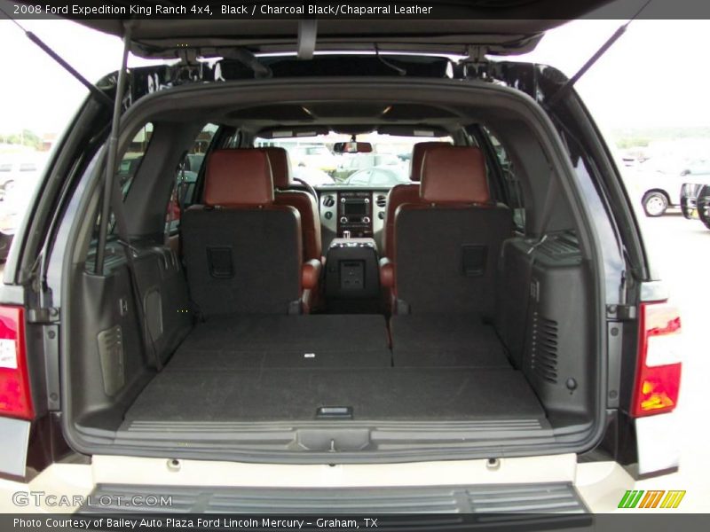 Black / Charcoal Black/Chaparral Leather 2008 Ford Expedition King Ranch 4x4