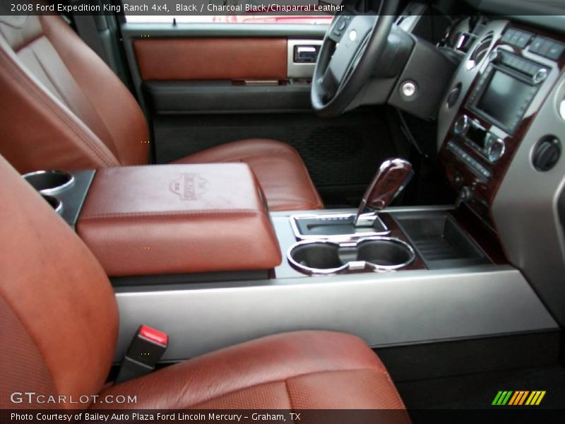 Black / Charcoal Black/Chaparral Leather 2008 Ford Expedition King Ranch 4x4