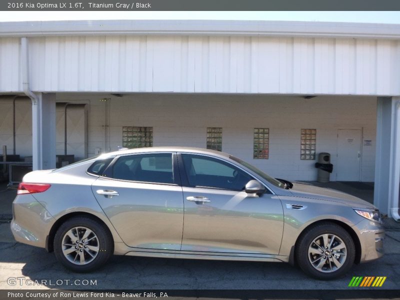 Titanium Gray / Black 2016 Kia Optima LX 1.6T