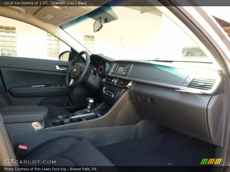 Titanium Gray / Black 2016 Kia Optima LX 1.6T