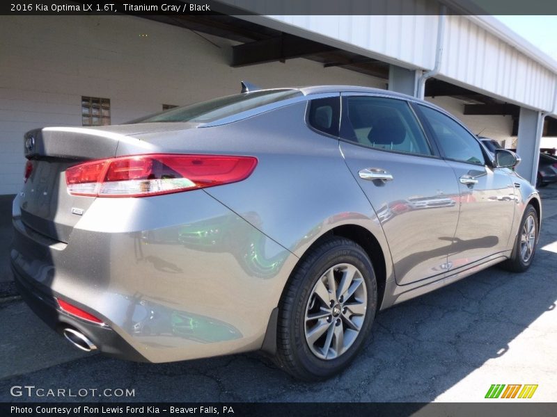 Titanium Gray / Black 2016 Kia Optima LX 1.6T