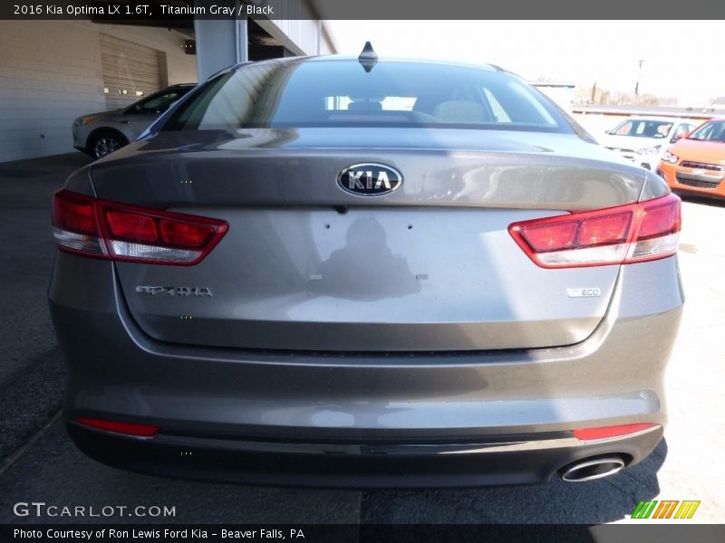 Titanium Gray / Black 2016 Kia Optima LX 1.6T