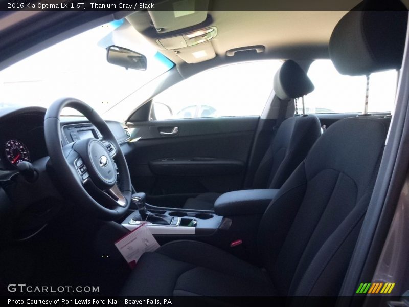 Titanium Gray / Black 2016 Kia Optima LX 1.6T