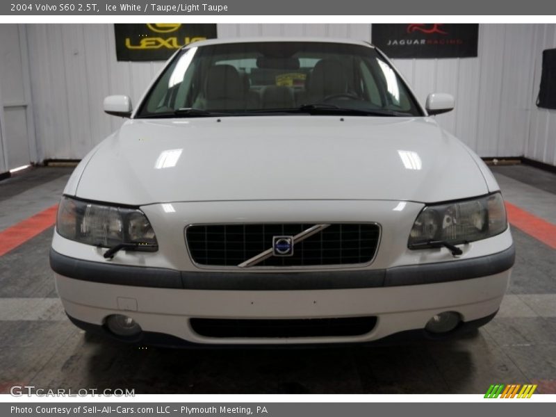 Ice White / Taupe/Light Taupe 2004 Volvo S60 2.5T