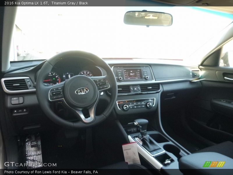 Titanium Gray / Black 2016 Kia Optima LX 1.6T
