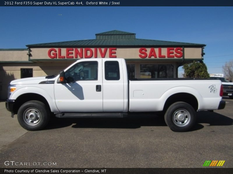 Oxford White / Steel 2012 Ford F350 Super Duty XL SuperCab 4x4