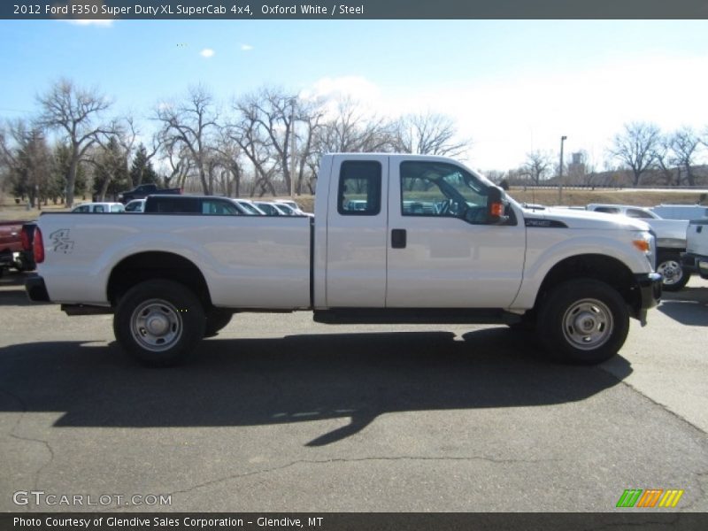 Oxford White / Steel 2012 Ford F350 Super Duty XL SuperCab 4x4