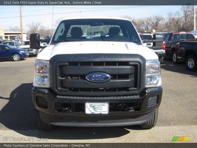 Oxford White / Steel 2012 Ford F350 Super Duty XL SuperCab 4x4