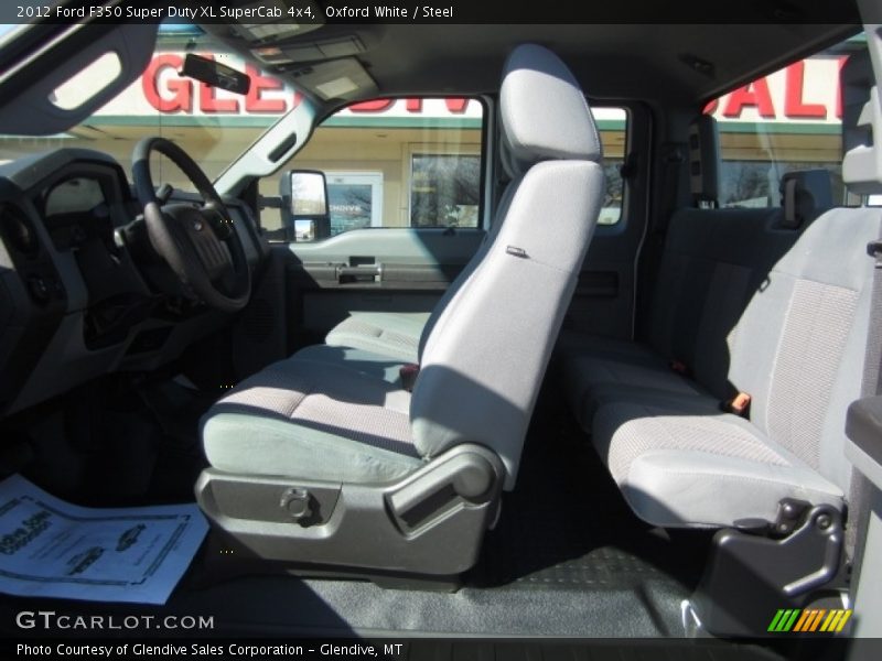 Oxford White / Steel 2012 Ford F350 Super Duty XL SuperCab 4x4