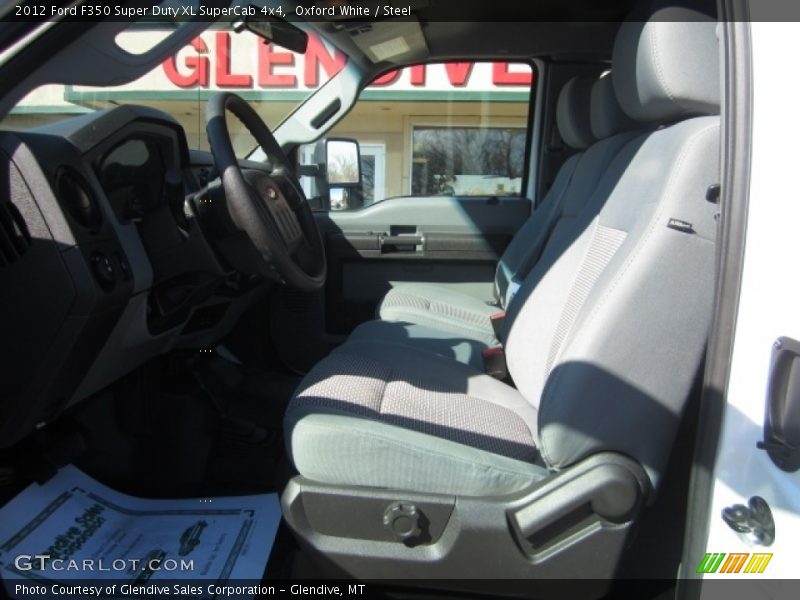 Oxford White / Steel 2012 Ford F350 Super Duty XL SuperCab 4x4