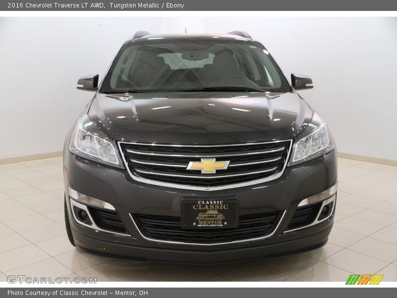 Tungsten Metallic / Ebony 2016 Chevrolet Traverse LT AWD