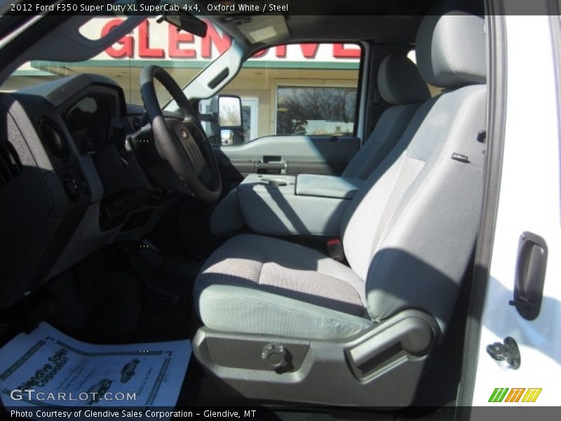 Oxford White / Steel 2012 Ford F350 Super Duty XL SuperCab 4x4