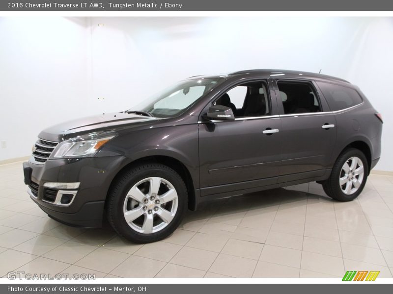 Tungsten Metallic / Ebony 2016 Chevrolet Traverse LT AWD