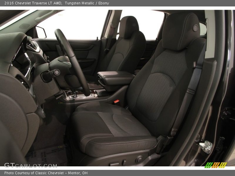 Tungsten Metallic / Ebony 2016 Chevrolet Traverse LT AWD