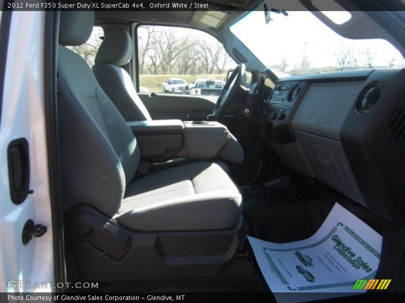 Oxford White / Steel 2012 Ford F350 Super Duty XL SuperCab 4x4