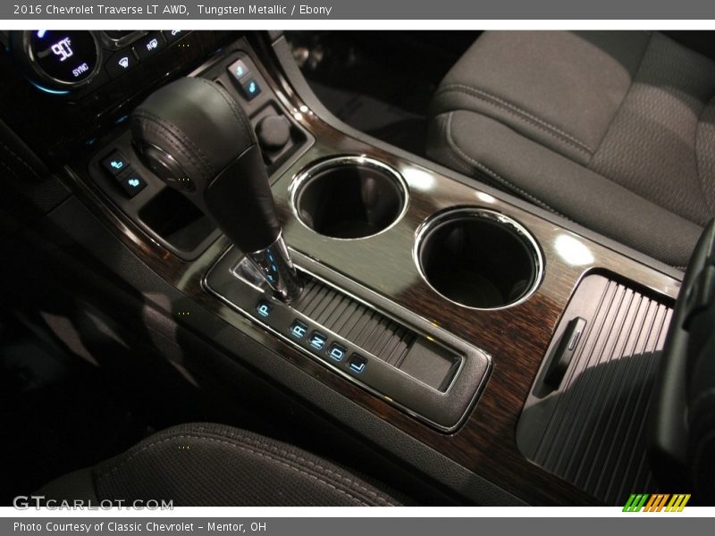 Tungsten Metallic / Ebony 2016 Chevrolet Traverse LT AWD