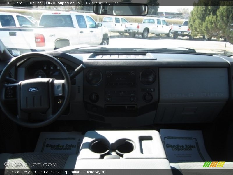 Oxford White / Steel 2012 Ford F350 Super Duty XL SuperCab 4x4