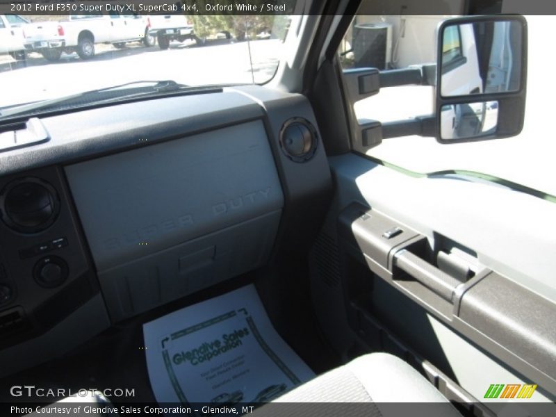 Oxford White / Steel 2012 Ford F350 Super Duty XL SuperCab 4x4