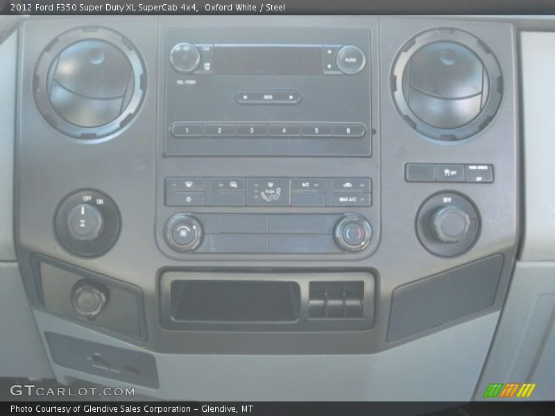 Oxford White / Steel 2012 Ford F350 Super Duty XL SuperCab 4x4