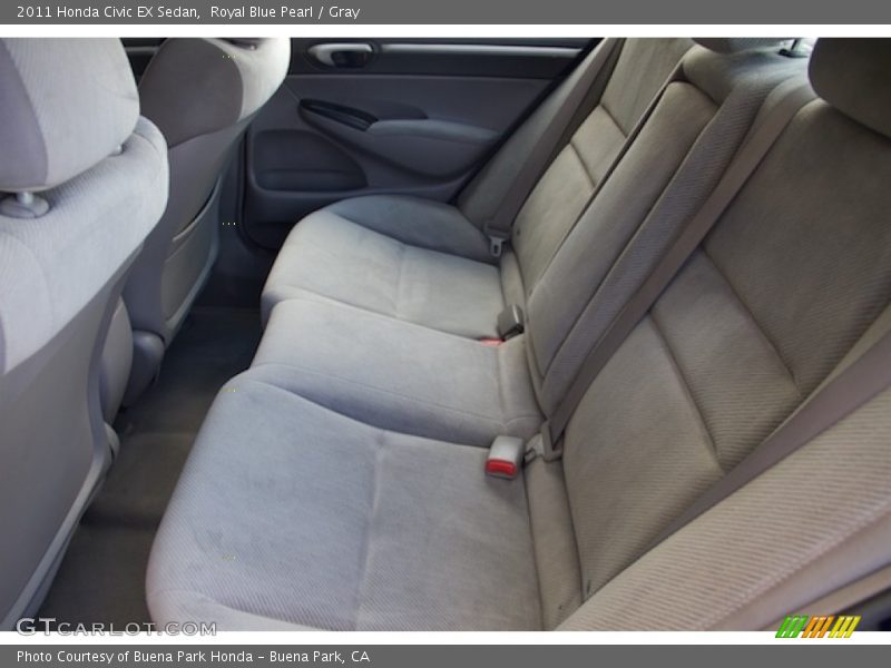 Royal Blue Pearl / Gray 2011 Honda Civic EX Sedan
