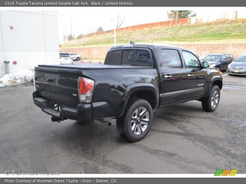 Black / Limited Hickory 2016 Toyota Tacoma Limited Double Cab 4x4