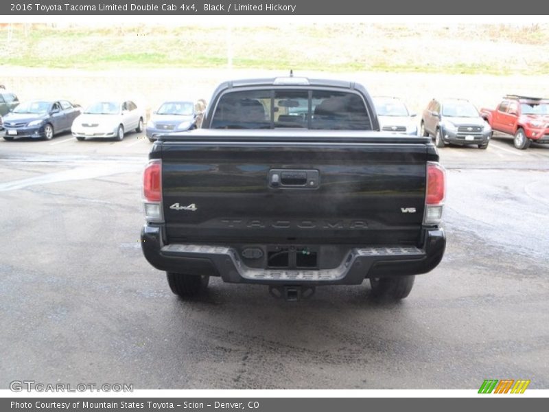 Black / Limited Hickory 2016 Toyota Tacoma Limited Double Cab 4x4