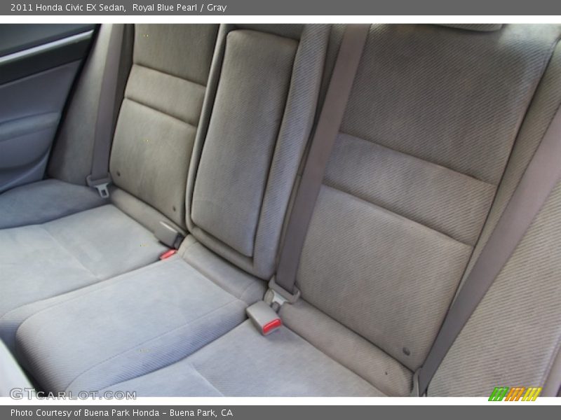 Royal Blue Pearl / Gray 2011 Honda Civic EX Sedan