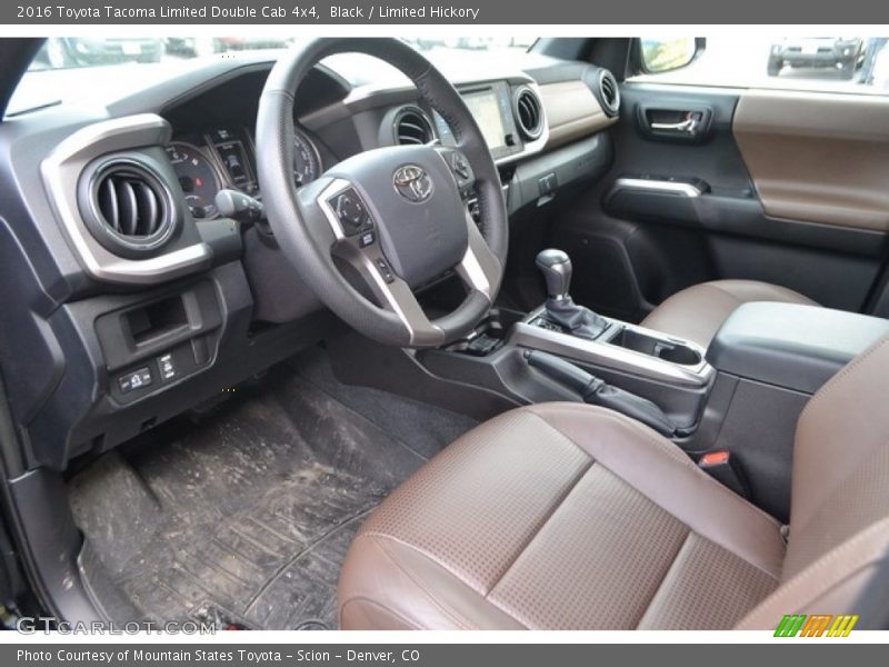  2016 Tacoma Limited Double Cab 4x4 Limited Hickory Interior