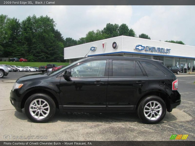 Black / Camel 2009 Ford Edge SEL