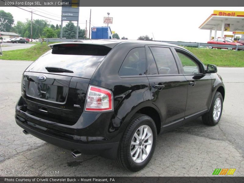 Black / Camel 2009 Ford Edge SEL
