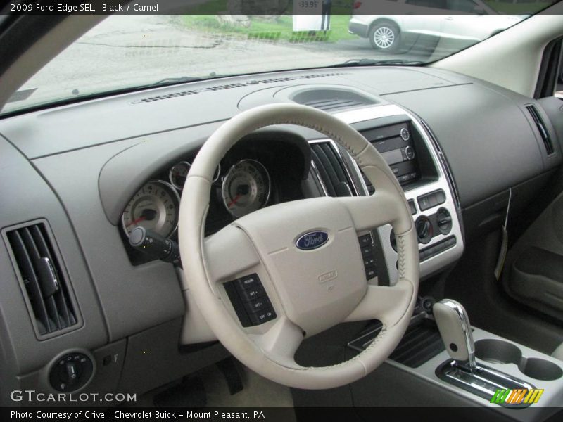 Black / Camel 2009 Ford Edge SEL
