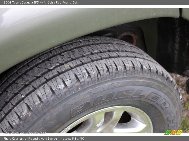 Salsa Red Pearl / Oak 2004 Toyota Sequoia SR5 4x4