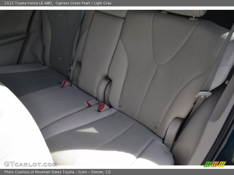 Cypress Green Pearl / Light Gray 2013 Toyota Venza LE AWD