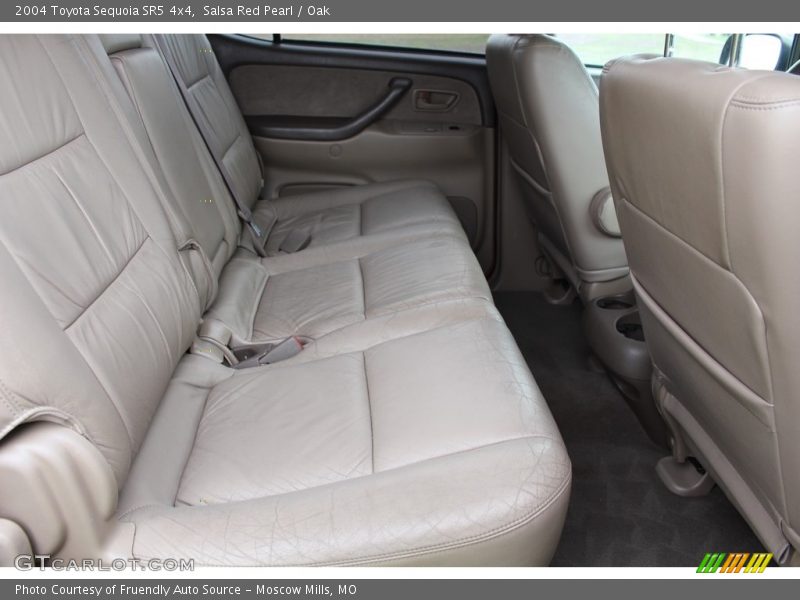 Salsa Red Pearl / Oak 2004 Toyota Sequoia SR5 4x4