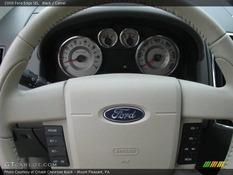 Black / Camel 2009 Ford Edge SEL