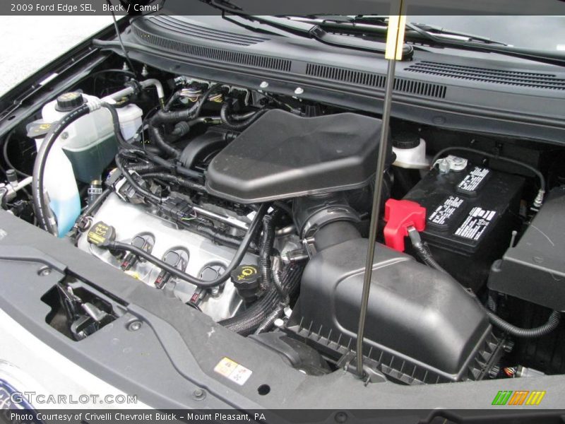 Black / Camel 2009 Ford Edge SEL