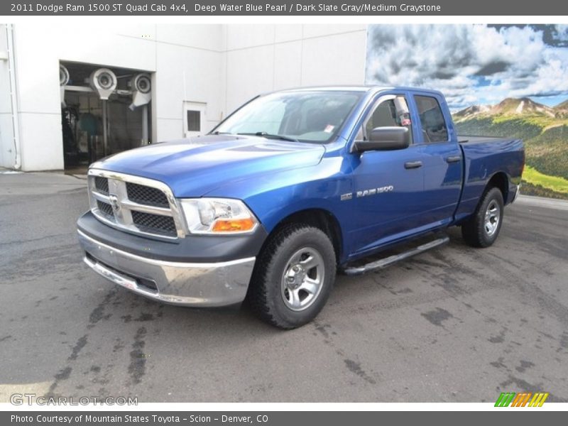 Front 3/4 View of 2011 Ram 1500 ST Quad Cab 4x4