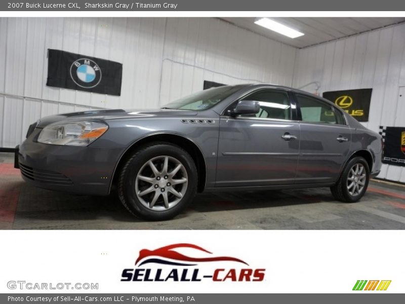 Sharkskin Gray / Titanium Gray 2007 Buick Lucerne CXL