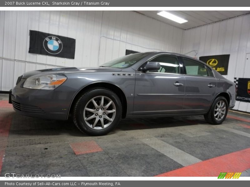 Sharkskin Gray / Titanium Gray 2007 Buick Lucerne CXL