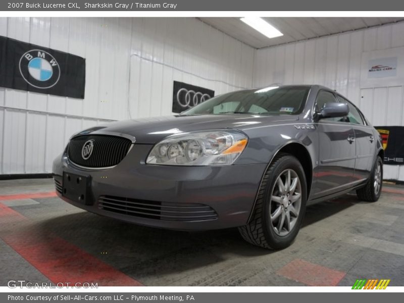 Sharkskin Gray / Titanium Gray 2007 Buick Lucerne CXL