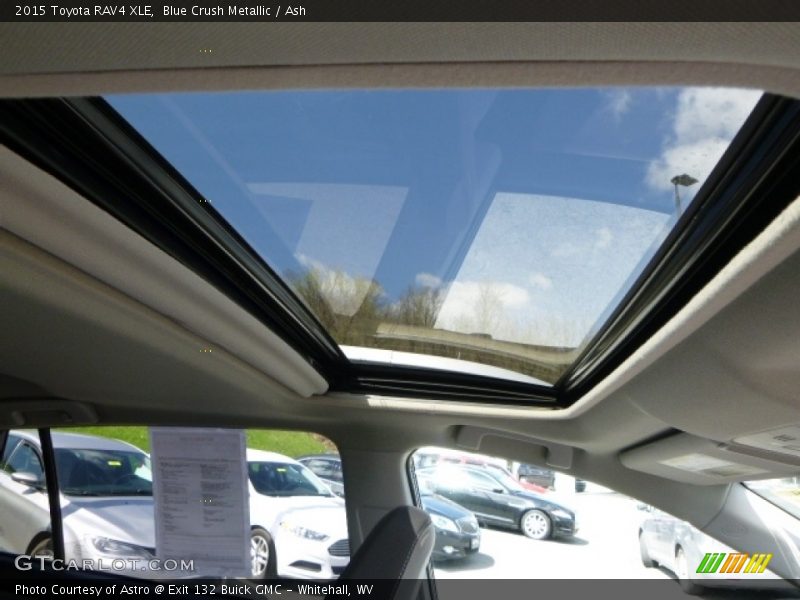 Blue Crush Metallic / Ash 2015 Toyota RAV4 XLE