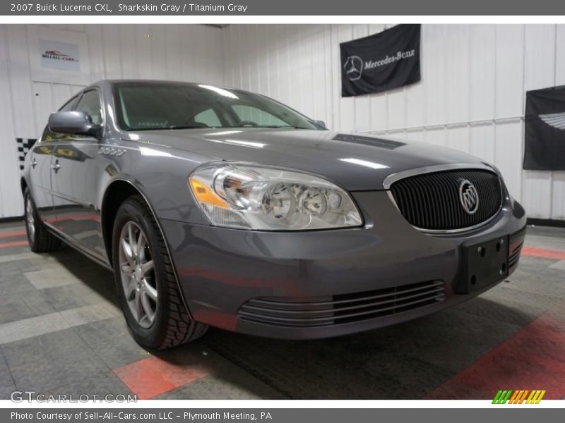 Sharkskin Gray / Titanium Gray 2007 Buick Lucerne CXL