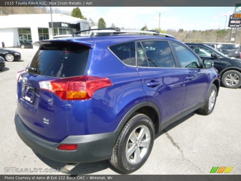 Blue Crush Metallic / Ash 2015 Toyota RAV4 XLE