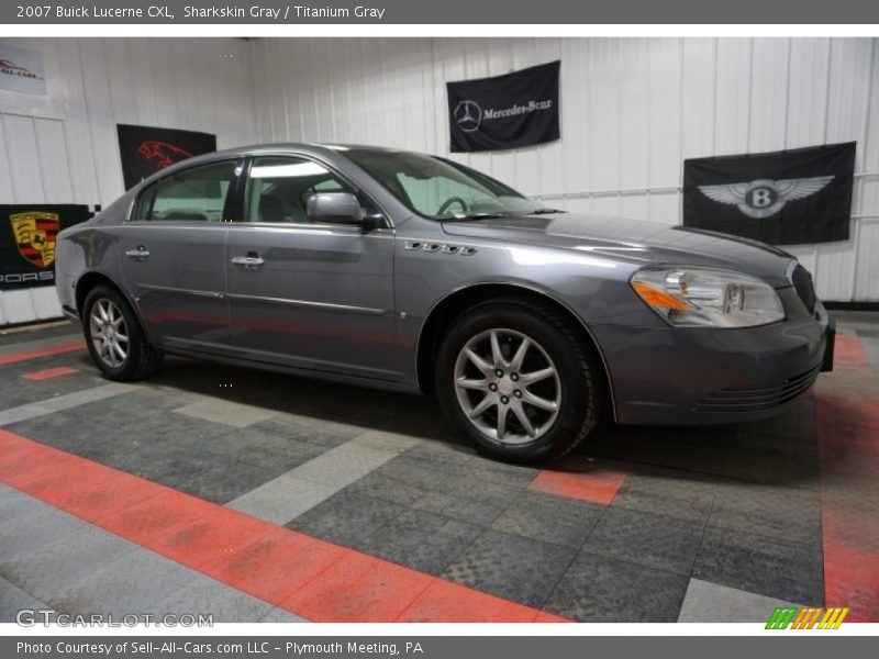 Sharkskin Gray / Titanium Gray 2007 Buick Lucerne CXL