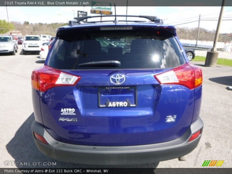 Blue Crush Metallic / Ash 2015 Toyota RAV4 XLE