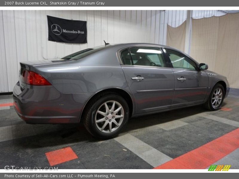 Sharkskin Gray / Titanium Gray 2007 Buick Lucerne CXL