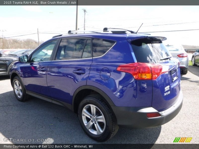Blue Crush Metallic / Ash 2015 Toyota RAV4 XLE