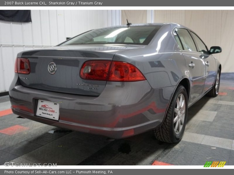 Sharkskin Gray / Titanium Gray 2007 Buick Lucerne CXL